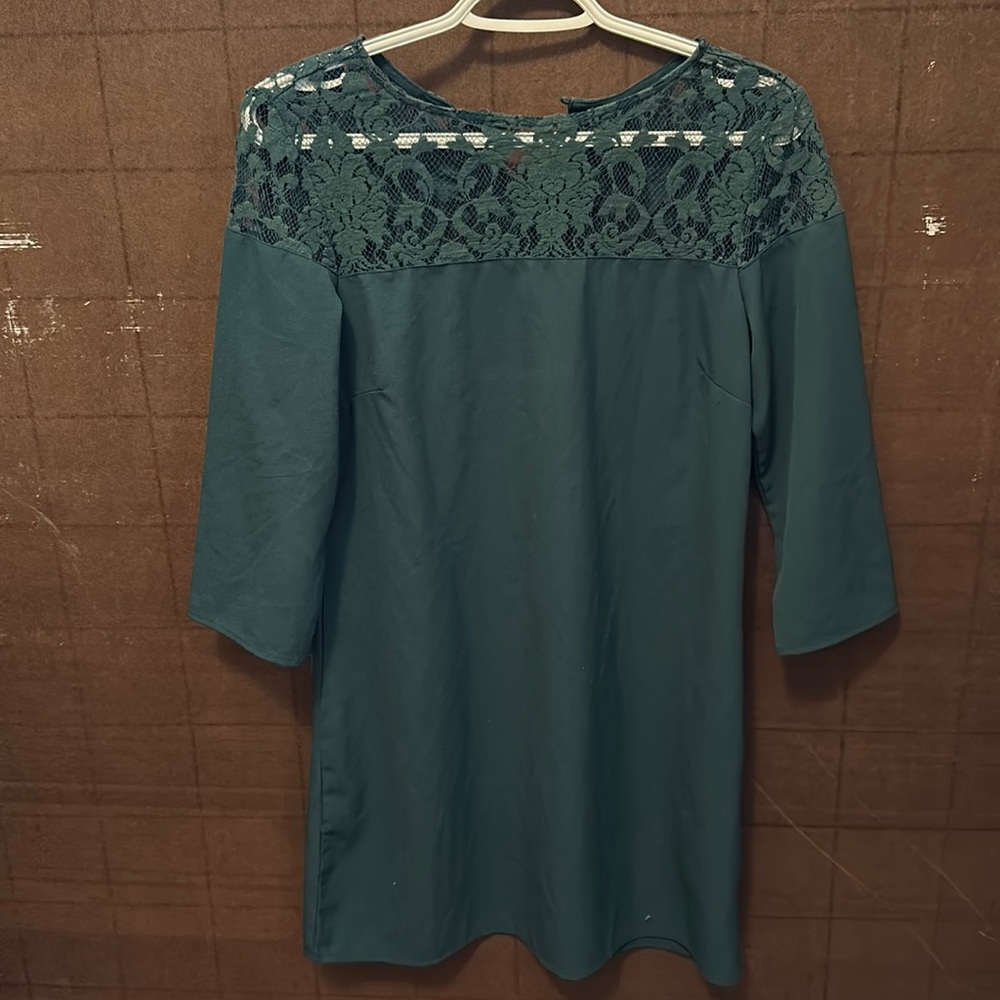 Green dress!